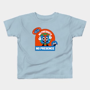 No Present No Presence Design Kids T-Shirt